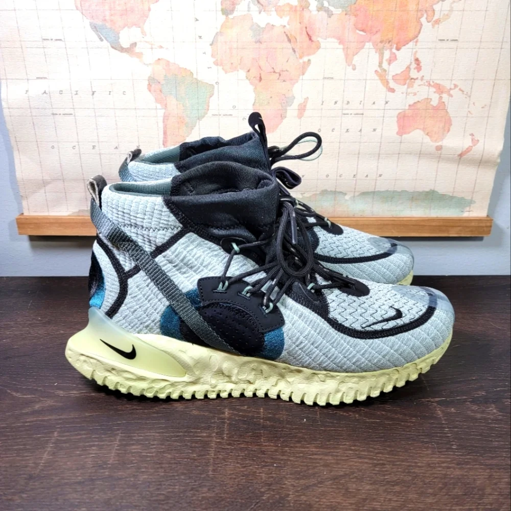 BRAND NEW Nike Flow 2020 ISPA SE Dutch Green Mens Size 11.0 - Picture 3 of 6